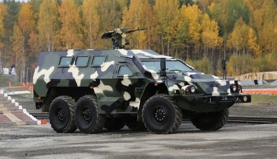 Картинка: Бронеавтомобиль Булат, СБА-60-К2 (6x6), Kамаз, броня, боевой модуль МБ2
