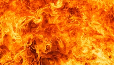 Картинка: текстура, огонь, пламя