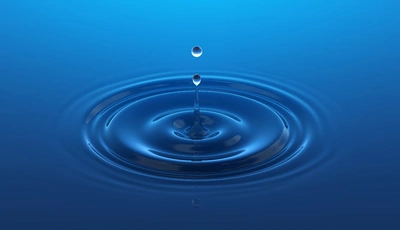 Image: Water, drop, wave, ripple