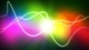 Картинка: Волнистые световые лучи из центра света