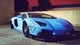 Картинка: Спортивный Lamborghini Aventador голубого цвета