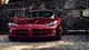 Картинка: Красивый вишнёвый цвет у спорткара - Dodge Viper