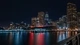 Image: Night in the port of San Francisco