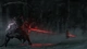 Image: Kylo Ren battle in the winter forest against the enemy