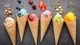 Картинка: Мороженое с разными вкусами