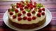 Image: Sweet cake with raspberries