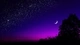 Картинка: Месяц на ночном небе