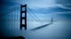 Картинка: Красивый пейзаж на мост окутанный туманом