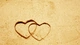 Картинка: Сердечки нарисованные на песке