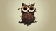 Image: Owl with coffee beans