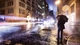 Картинка: Мужчина под зонтом идёт по улице
