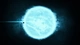 Картинка: Голубая звезда и планета