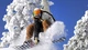 Картинка: Сноубордист в прыжке