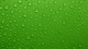 Image: Water drops on a green background