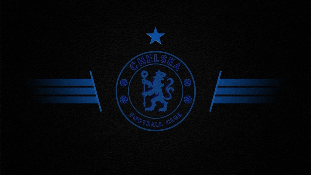 Картинка: Эмблема, клуб, футбол, Челси, Chelsea, football, club, чёрный фон