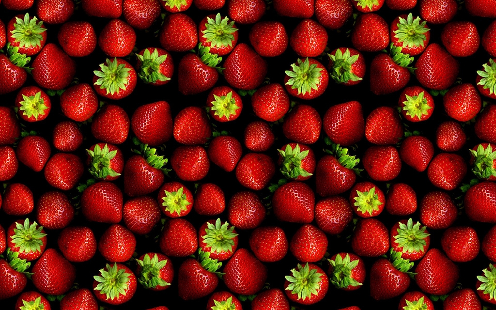 Image: Victoria, cultivar, strawberry, berries, red, food