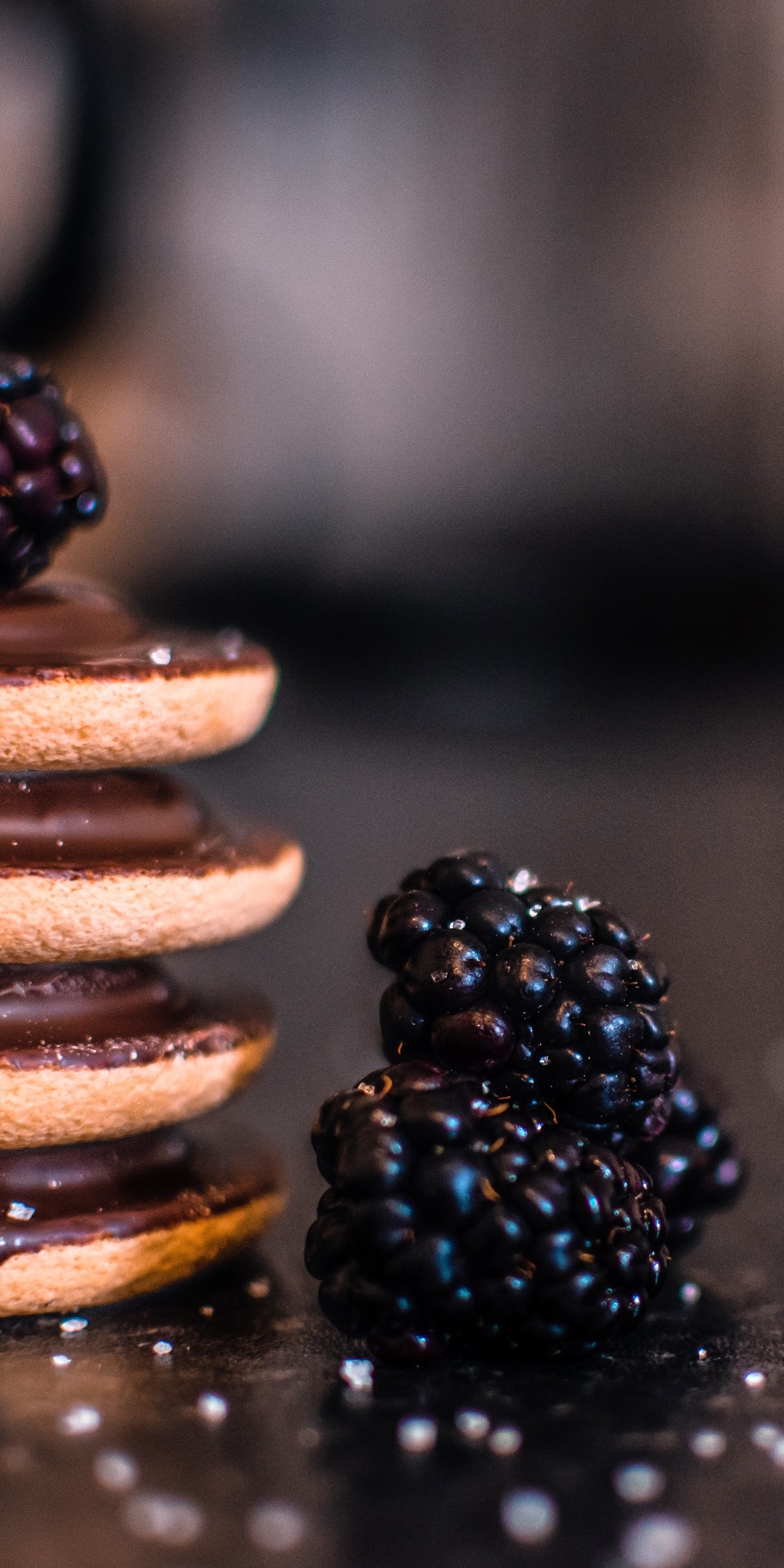 Image: Cookies, chocolate, blackberry, berry