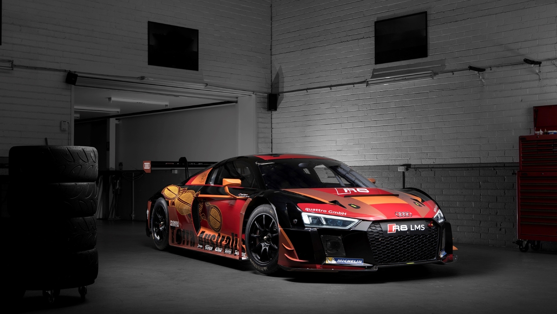Картинка: Audi R8, гоночный автомобиль, Race Car, спорткар, тюнинг