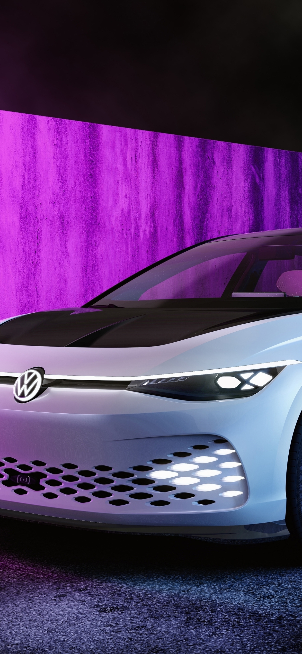 Image: Volkswagen, ID Space Vizzion, concept, electric, light, lighting, style, car, universal