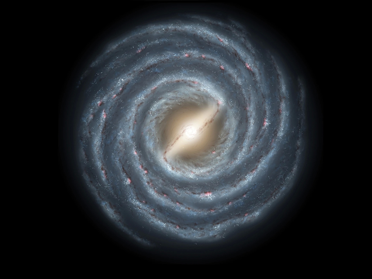 Image: Galaxy, spiral, arms, lintel, Milky Way, space