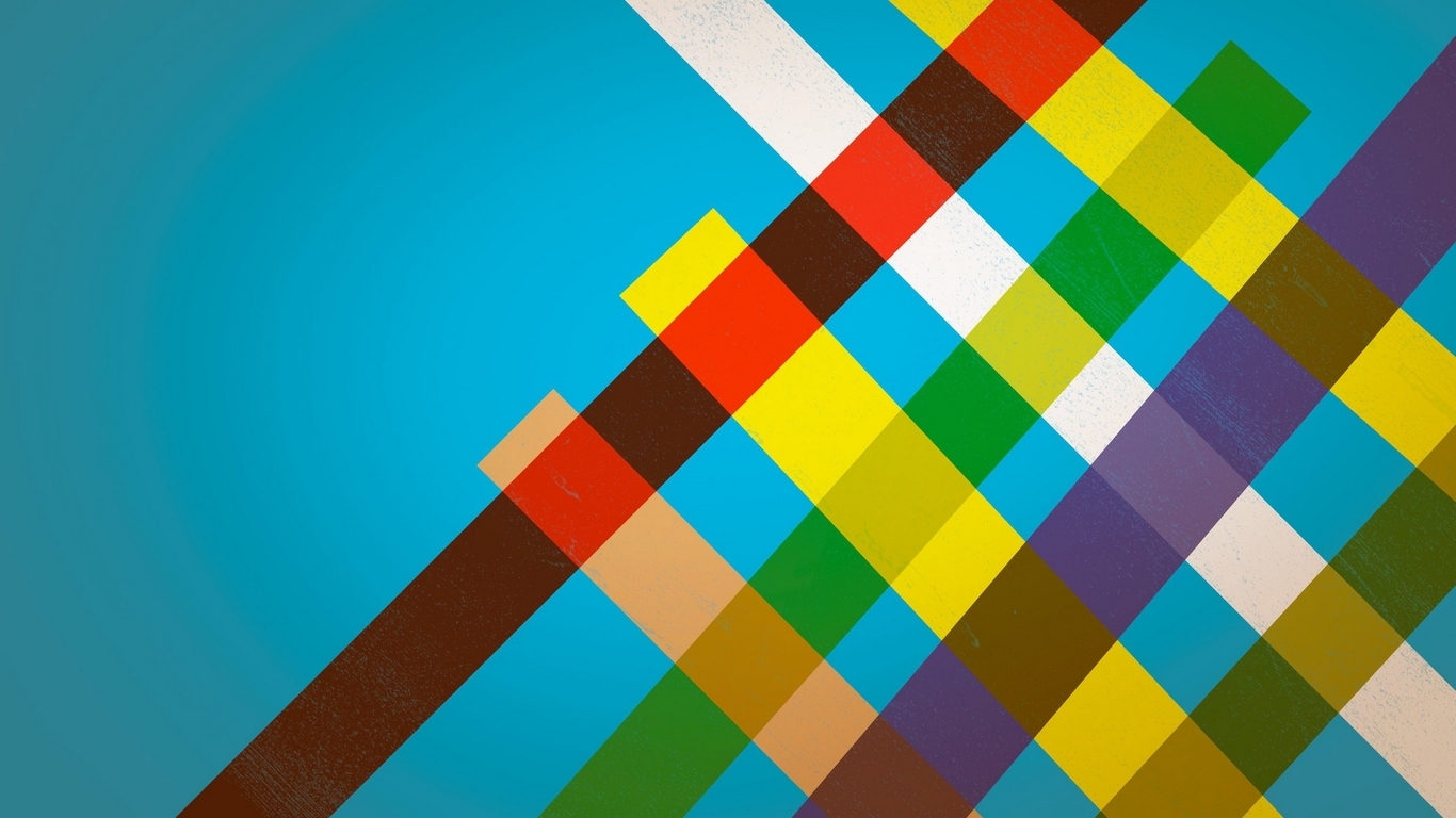Image: Stripes, colored, lines, blue background, fading