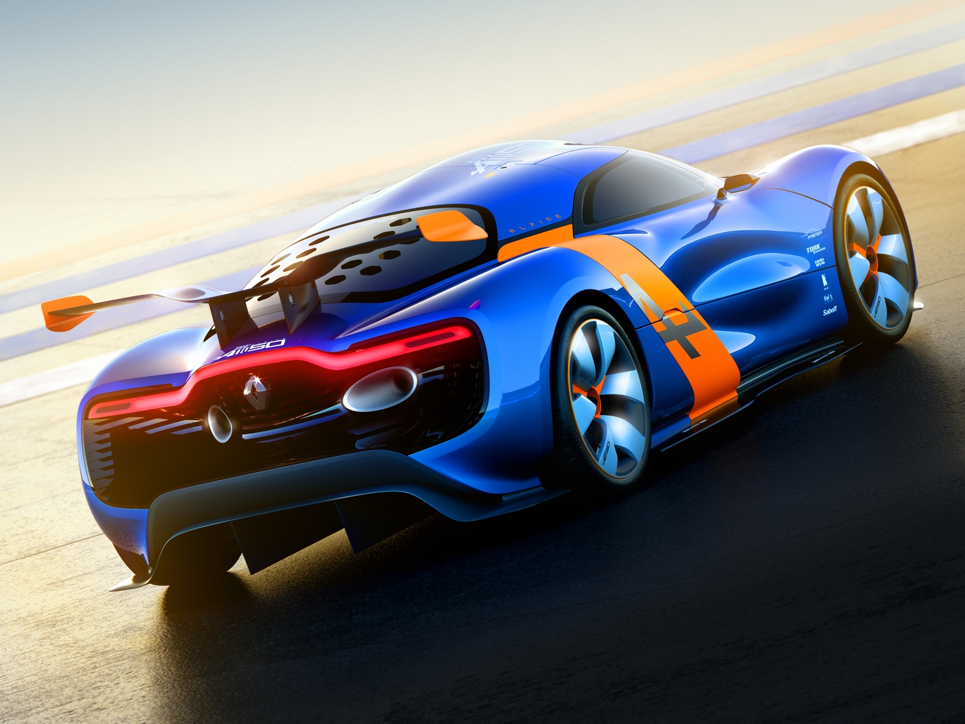 Image: Renault, Alpine, A110-50, Renault Alpine, blue, sports, coupe, sports car