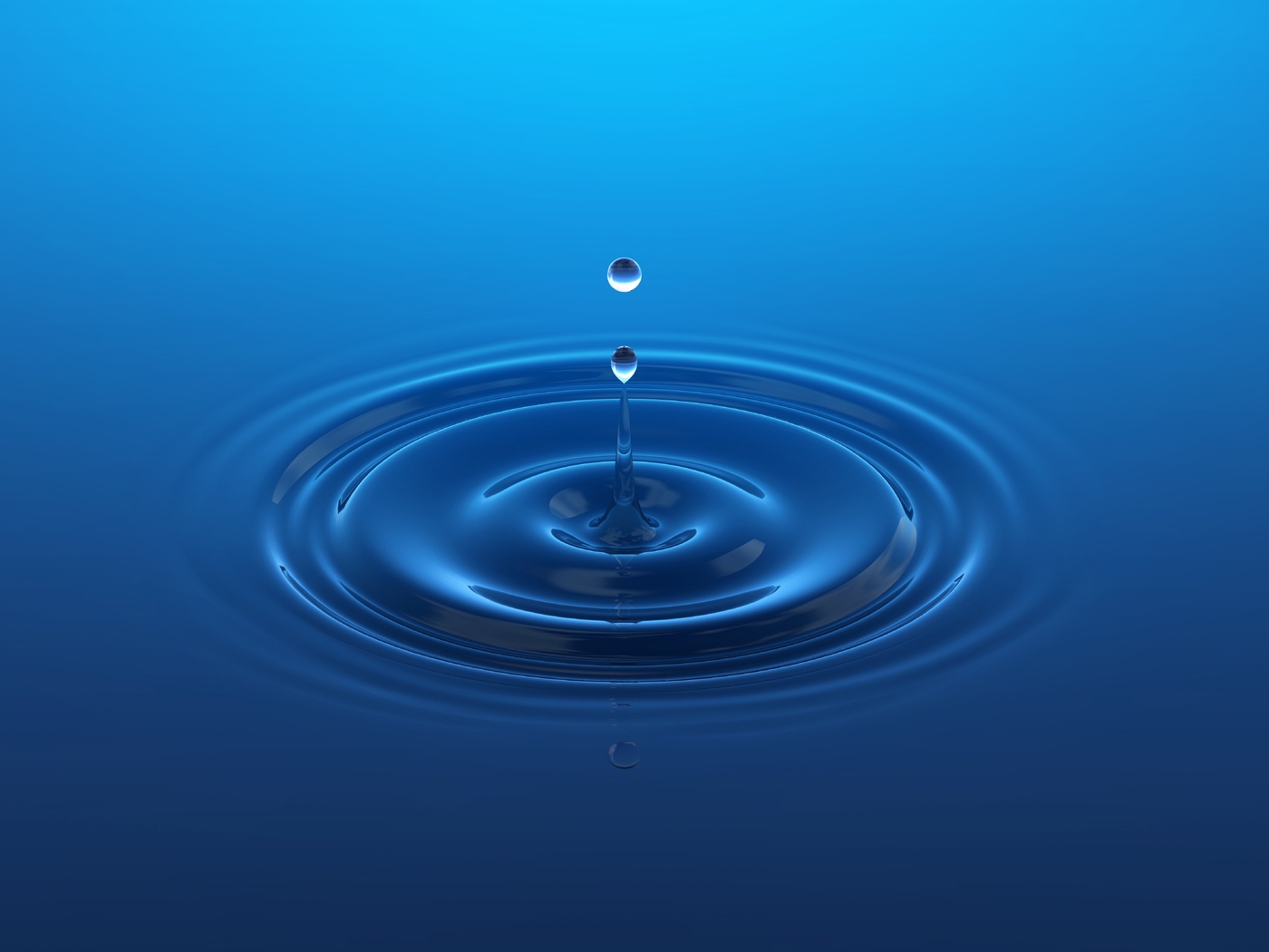 Image: Water, drop, wave, ripple
