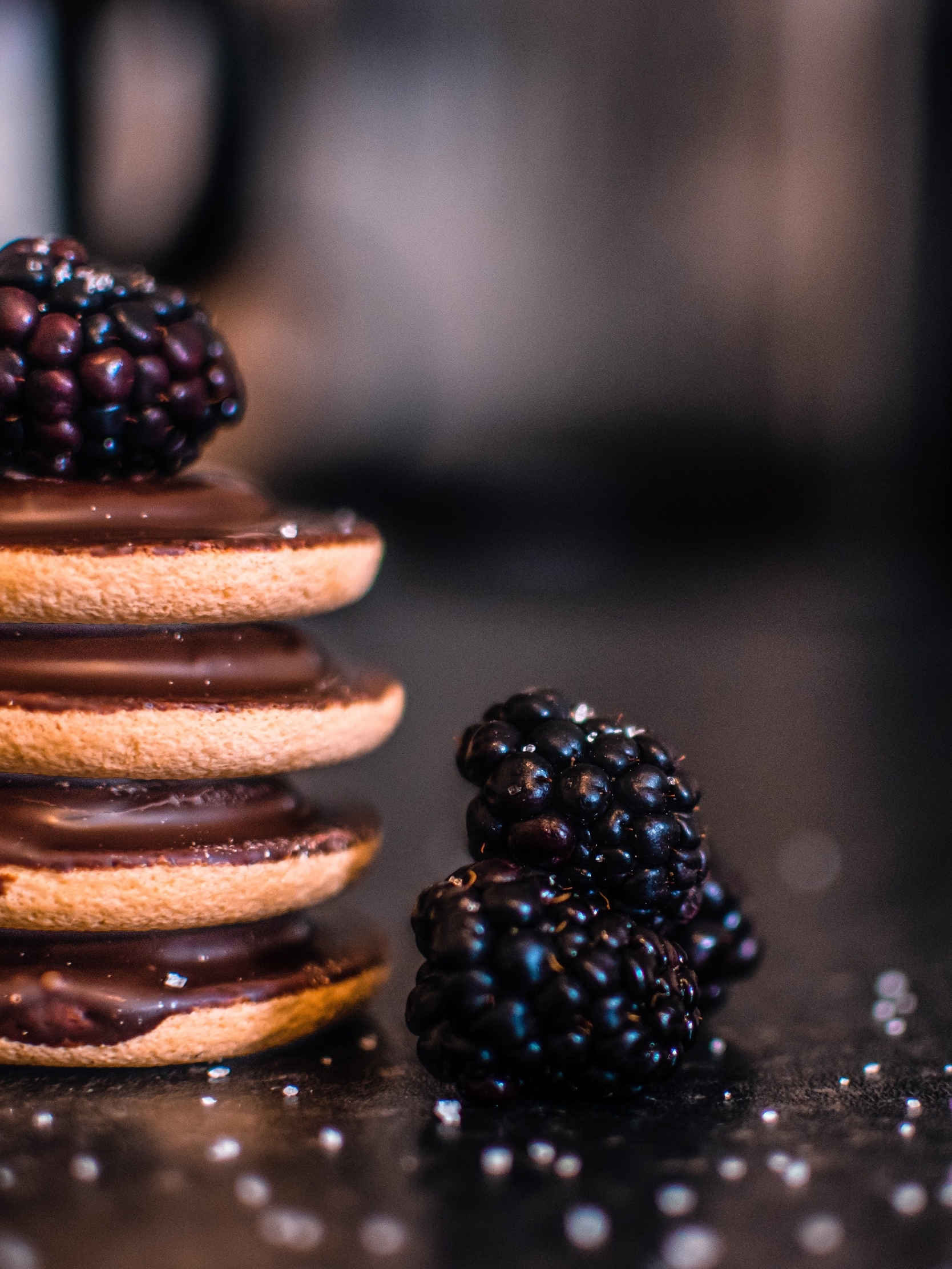 Image: Cookies, chocolate, blackberry, berry
