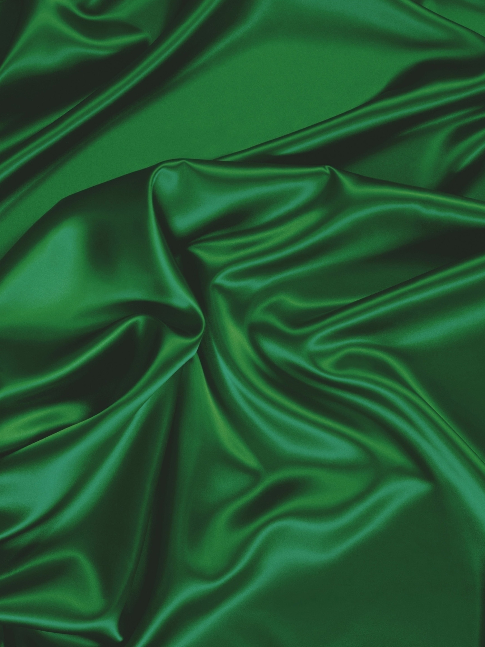 Картинка: мятая ткань, зеленый, текстура