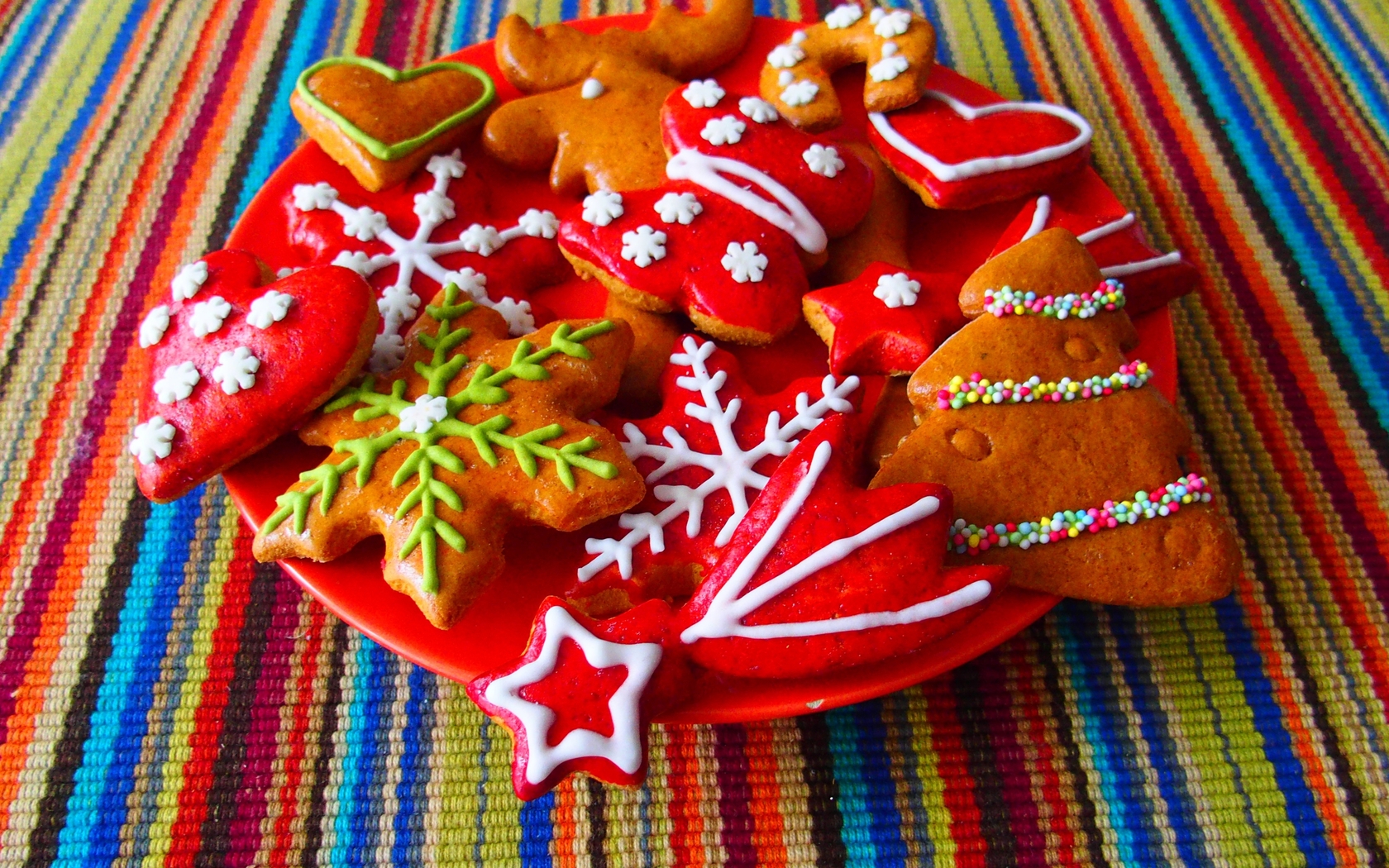 Картинка: Праздник, Рождество, печенье, украшение