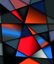 Картинка: Геометрия, линии, формы, цвета, вектор