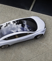 Image: Nissan, Ellure, concept, white, reflection