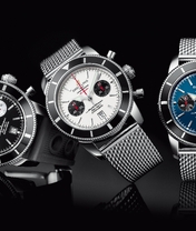 Картинка: Часы, стрелки, стиль, дизайн, время, наручные, бренд, Breitling