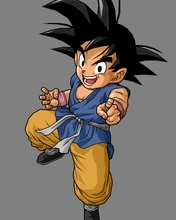 Картинка: Пацан, волосы, фон, Dragon ball, Son Goku, каратист