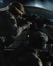 Image: Soldiers, weapons, gun, machine, night, alpha unit, Russian