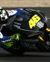 Image: Racer, bike, Yamaha, number, speed