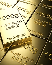Картинка: Слитки, цифры, буквы, металл, золото, metal, gold, 1000g, PURE GOLD, 999.9, №999999
