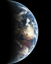 Image: Mars, planet, satellites, Phobos, Deimos, Mars