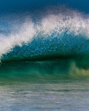 Image: Wave, water, spray, ocean, sea, sky