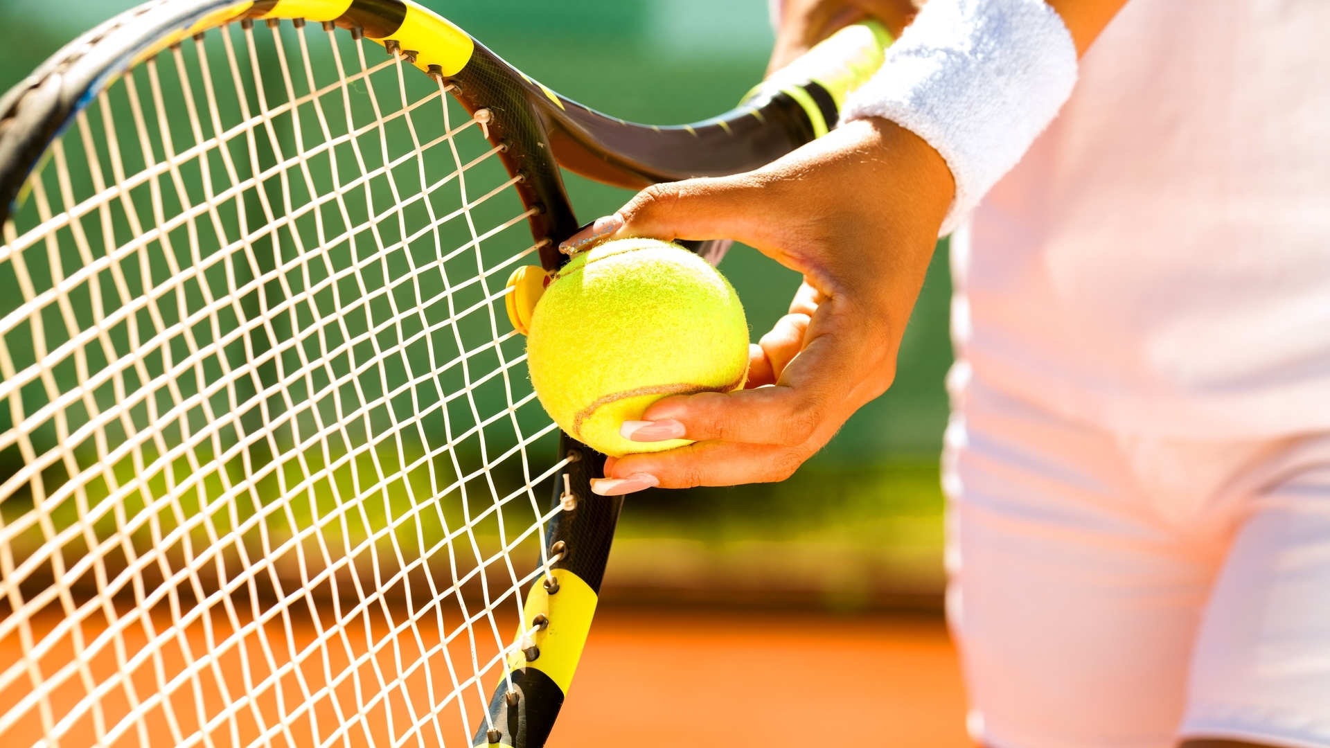 Image: Tennis, sports, racket, ball, serve