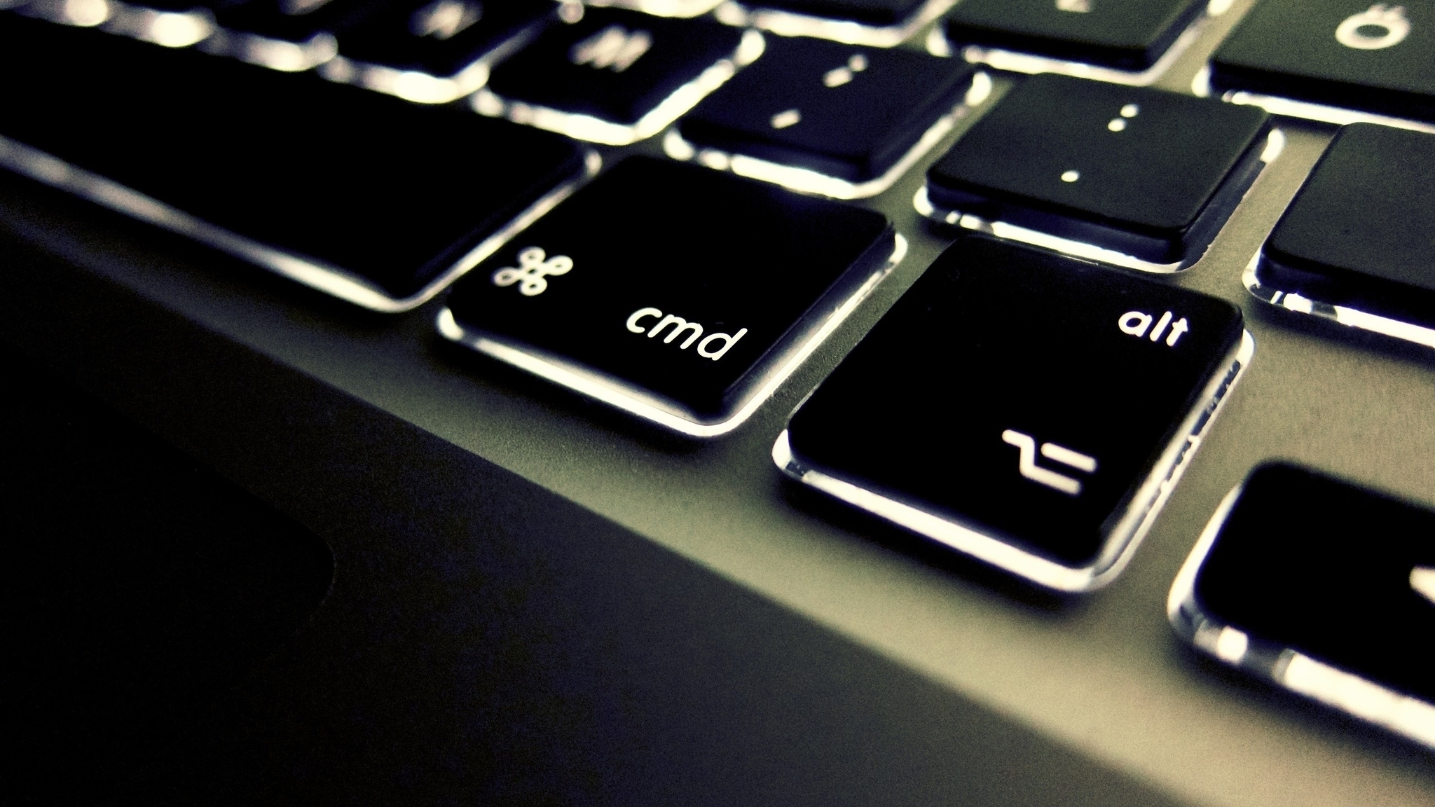 Image: Keyboard, black, buttons, backlight