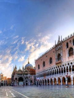 Картинка: Италия, площадь, San Marco, колокольня, здания