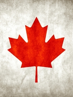 Картинка: Флаг, Канада, лист, клён