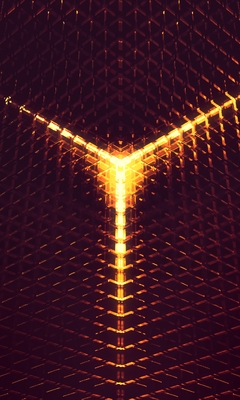 Image: Angle, lattice, light, ray