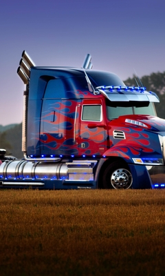 Image: Auto, truck, Optimus Prime Truck, tuning, field