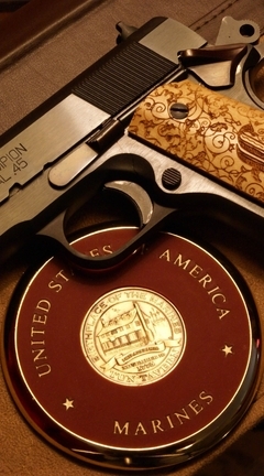 Картинка: Springfield Champion, CAL 45, пистолет спрингфилд, рукоятка