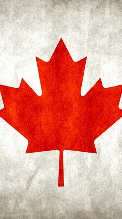 Картинка: Флаг, Канада, лист, клён
