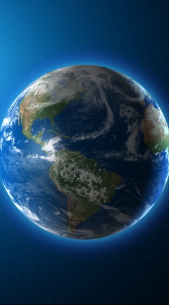 Картинка: Планета, голубой шар, Земля, солнце, свет, материки, континенты