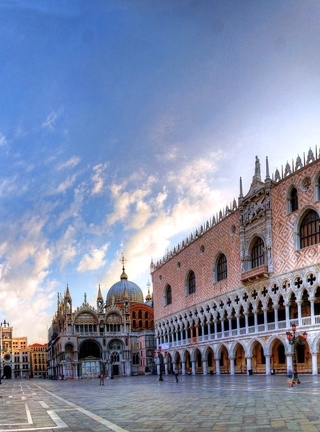 Image: Italy, area, San Marco, bell tower, building
