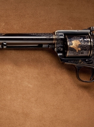 Image: Revolver, old, lies, weapons